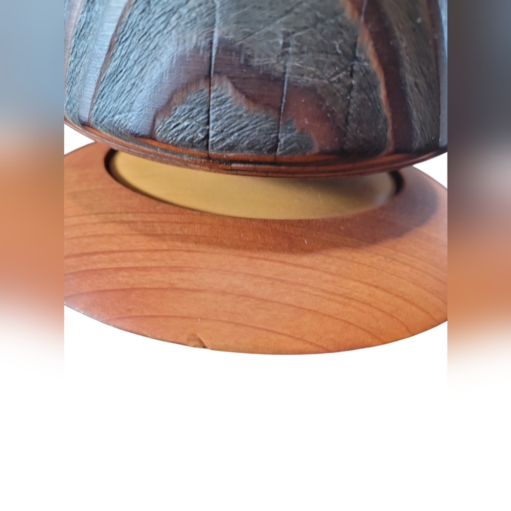 Tim Green Tree Sculpture with Ribbed Texture - Picture 5 of 16